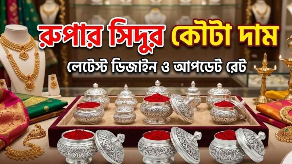 রুপার সিদুর কৌটা দাম
